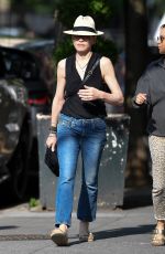 JULIANNA MARGUILES Heading to a Nail Spa in New York 06/18/2023