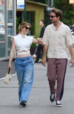 JULIANNE HOUGH and Tyler Lain Out in New York 06/18/2023