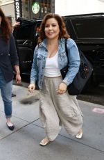 JUSTINA MACHADO Arrives at Today Show in New York 06/13/2023