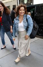 JUSTINA MACHADO Arrives at Today Show in New York 06/13/2023