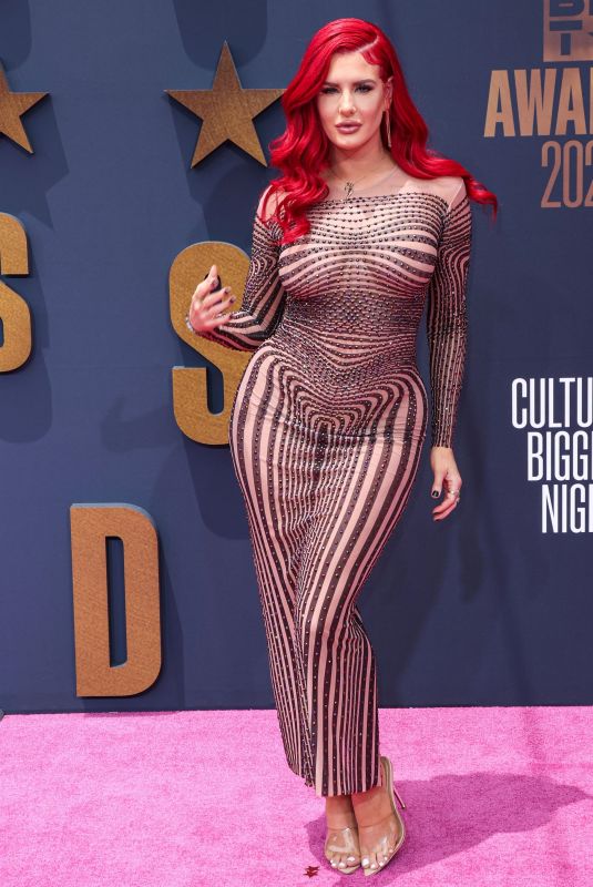 JUSTINA VALENTINE at BET Awards 2023 in Los Angeles 06/25/2023
