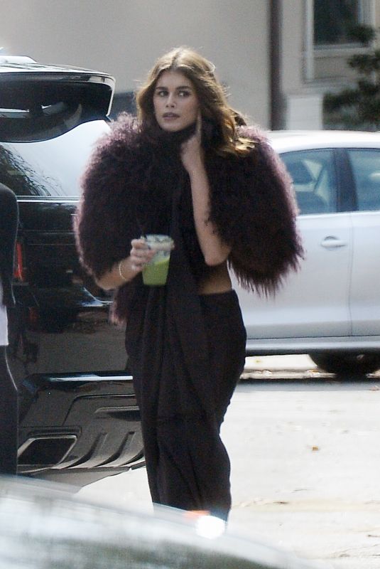 KAIA GERBER at a Photoshoot in Los Angeles 06/13/2023