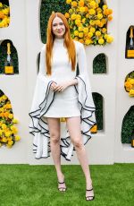 KAREN GILLAN at Veuve Clicquot Polo Classic in Jersey City 06/03/2023