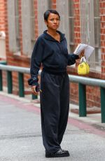 KARRUECHE TRAN Goes Make-up Free in Beverly Hills 06/01/2023