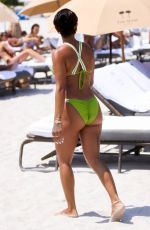 KARRUECHE TRAN in Bikini at a Beach in Miami 05/06/2023