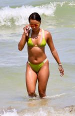 KARRUECHE TRAN in Bikini at a Beach in Miami 05/06/2023