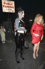 KAT VON D and CHARO Arrives at Paris Hilton Concert in Hollywood 06/07/2023
