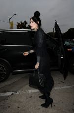 KAT VON D Out for Dinner at Craig