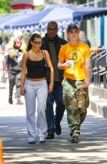 KATARINA DEME and Kid Laroi Out Shopping in New York 05/31/2023