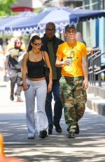 KATARINA DEME and Kid Laroi Out Shopping in New York 05/31/2023