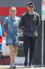 KATE MARA and Jamie Bell Out in Los Feliz 06/22/2023