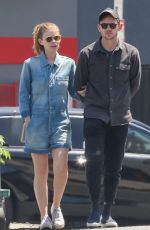 KATE MARA and Jamie Bell Out in Los Feliz 06/22/2023