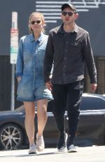 KATE MARA and Jamie Bell Out in Los Feliz 06/22/2023