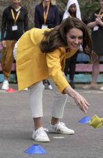 KATE MIDDLETON at a Visit to Dame Kelly Holmes Trust in London 05/16/2023