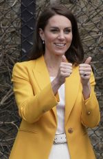 KATE MIDDLETON at a Visit to Dame Kelly Holmes Trust in London 05/16/2023