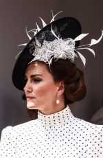 KATE MIDDLETON at Order of the Garter Service at Windsor Castle 06/19/2023