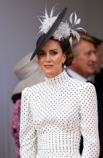 KATE MIDDLETON at Order of the Garter Service at Windsor Castle 06/19/2023