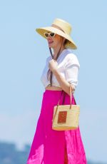 KATE UPTON Arrives at Club 55 in St-Tropez 06/24/2023