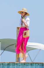 KATE UPTON Arrives at Club 55 in St-Tropez 06/24/2023