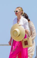 KATE UPTON Arrives at Club 55 in St-Tropez 06/24/2023