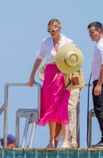 KATE UPTON Arrives at Club 55 in St-Tropez 06/24/2023
