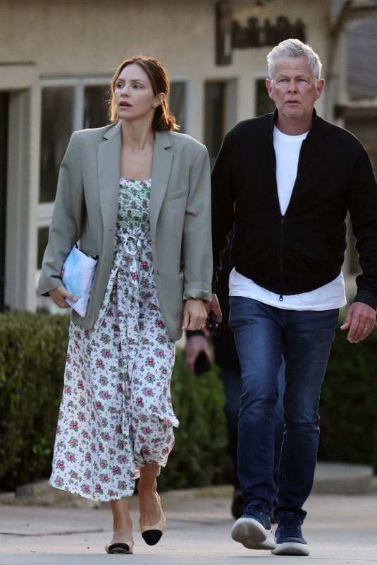 KATHARINE MCPHEE and David Foster on a Date Night in Santa Barbara 06/18/2023