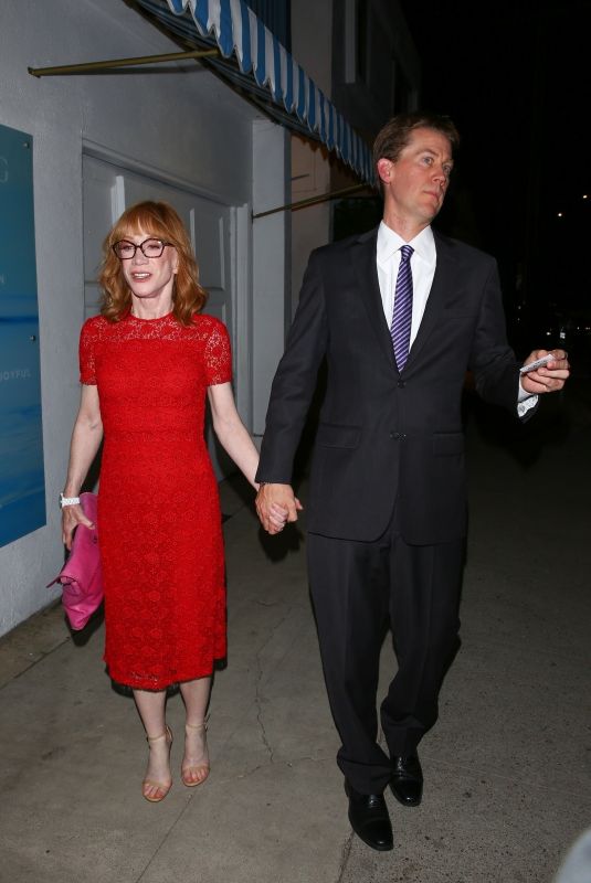 KATHY GRIFFIN Out for Dinner at Giorgio Baldi in Santa Monica 06/20/2023