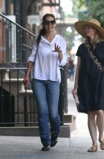 KATIE HOLMES and LAURA LINNEY Out in New York 06/29/2023