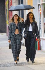 KATIE HOLMES Heafding to Chanel Tribeca Film Festival Artists Dinner at Balthazar in New York 06/12/2023