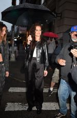 KATIE HOLMES Heafding to Chanel Tribeca Film Festival Artists Dinner at Balthazar in New York 06/12/2023