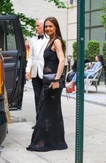 KATIE HOLMES Leaves a Hotel in New York 06/22/2023