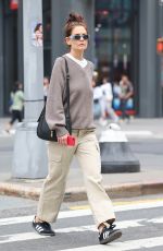 KATIE HOLMES Out and About in New York 06/03/2023