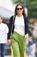 KATIE HOLMES Out and About in New York 06/23/2023