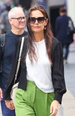 KATIE HOLMES Out and About in New York 06/23/2023