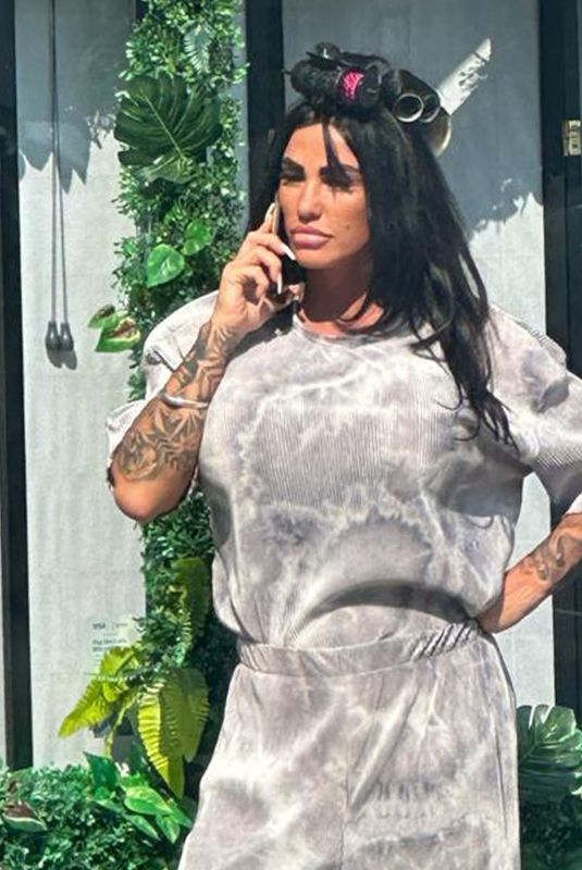 KATIE PRICE at LAStudio Hairdressing, Extensions, Beauty & Aesthetics at Shoreham-by-Sea 06/16/2023