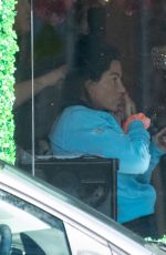 KATIE PRICE Leaves a Hairdressers in Sussex 06/06/2023