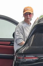 KATY PERRY Visits a Friend at a Hotel in Beverly Hills 06/06/2023
