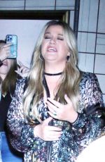 KELLY CLARKSON at Surprise Performance at Rockefeller Center Subway Station in New York 06/22/2023