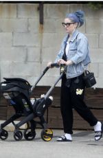KELLY OSBOURNE Out with Her Baby in Los Angeles 05/30/2023