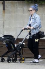 KELLY OSBOURNE Out with Her Baby in Los Angeles 05/30/2023