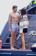 KELLY PIQUET on a Yacht in St-Tropez 06/08/2023