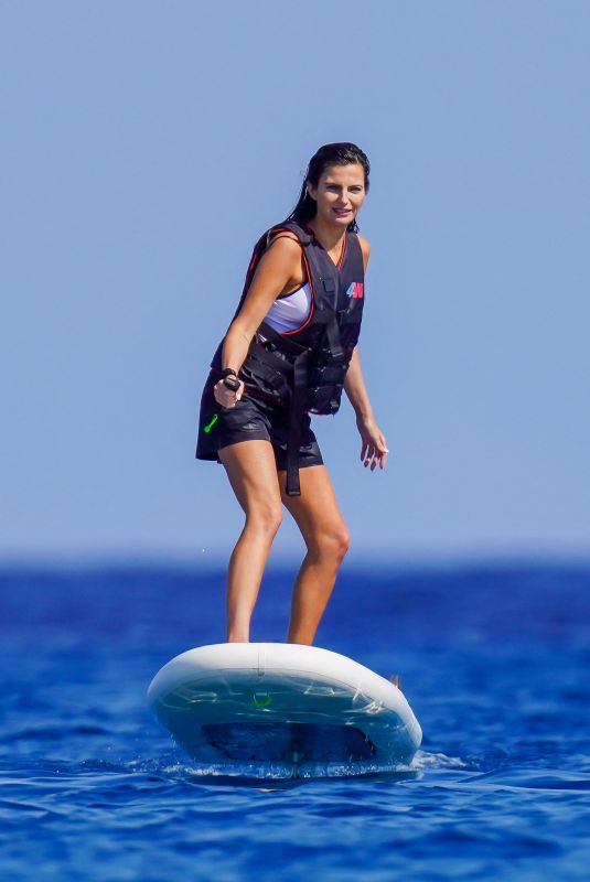 KELLY PIQUET on a Yacht in St-Tropez 06/08/2023