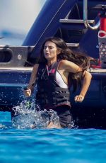 KELLY PIQUET on a Yacht in St-Tropez 06/08/2023