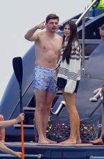 KELLY PIQUET on a Yacht in St-Tropez 06/08/2023