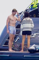 KELLY PIQUET on a Yacht in St-Tropez 06/08/2023