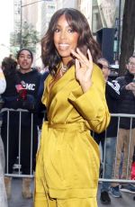 KELLY ROWLAND Arrives at Today Show in New York 05/31/2023
