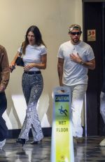 KENDALL JENNER and Bad Bunny with Friend at Dinner in Los Angeles 06/20/2023