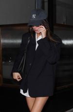 KENDALL JENNER Out for Dinner with Friends at I Sodi Tuscan Restaurant in New York 06/29/2023