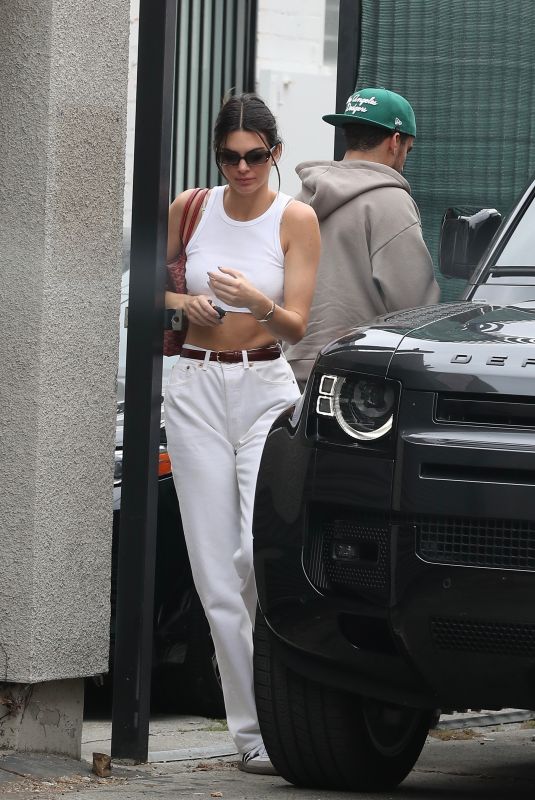 KENDALL JENNER Out Shopping for Vinyl Records in Sherman Oaks 06/15/2023