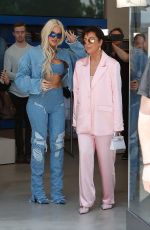 KHLOE KARDASHIAN and KRIS JENNER at Her First Good American Store in Santa Monica 06/23/2023